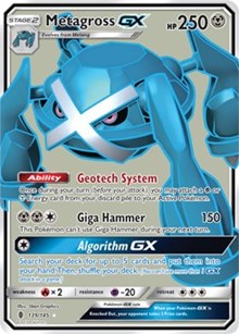 Metagross GX (Full Art) [SM - Guardians Rising]