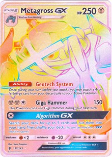 Metagross GX (Secret) [SM - Guardians Rising]