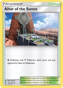 Altar of the Sunne [SM - Guardians Rising]