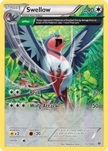 Swellow (XY Roaring Skies) [Deck Exclusives]