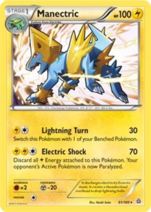Manectric (XY Primal Clash) [Deck Exclusives]