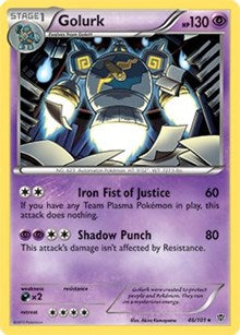Golurk (BW Plasma Blast) [Deck Exclusives]