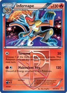 Infernape (BW Plasma Storm) [Deck Exclusives]