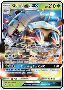 Golisopod GX [SM - Burning Shadows]