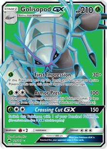 Golisopod GX (Full Art) [SM - Burning Shadows]