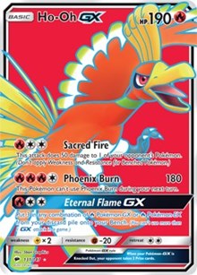 Ho-Oh GX (Full Art) [SM - Burning Shadows]