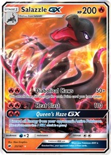 Salazzle GX [SM - Burning Shadows]