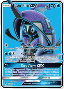 Tapu Fini GX (Full Art) [SM - Burning Shadows]