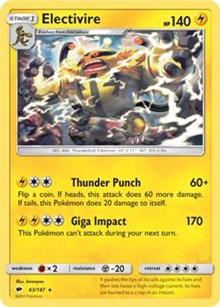 Electivire [SM - Burning Shadows]