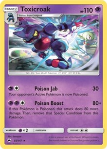 Toxicroak [SM - Burning Shadows]