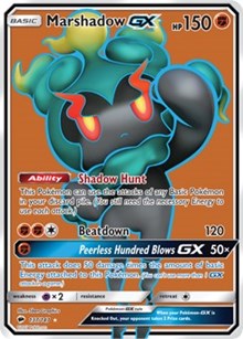 Marshadow GX (Full Art) [SM - Burning Shadows]