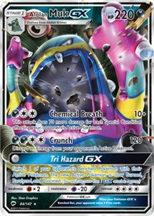 Alolan Muk GX [SM - Burning Shadows]