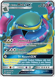 Alolan Muk GX (Full Art) [SM - Burning Shadows]