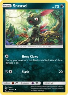 Sneasel [SM - Burning Shadows]