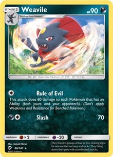 Weavile [SM - Burning Shadows]
