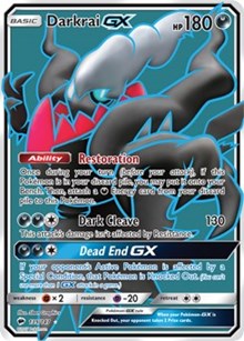 Darkrai GX (Full Art) [SM - Burning Shadows]