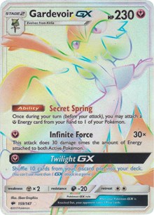 Gardevoir GX (Secret) [SM - Burning Shadows]