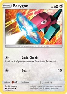 Porygon [SM - Burning Shadows]