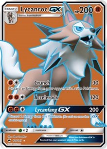 Lycanroc GX (Full Art) [SM - Burning Shadows]