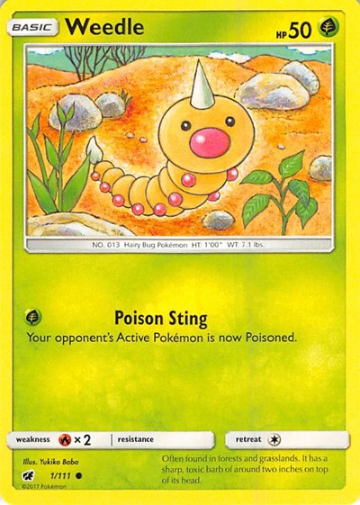 Weedle [SM - Crimson Invasion]
