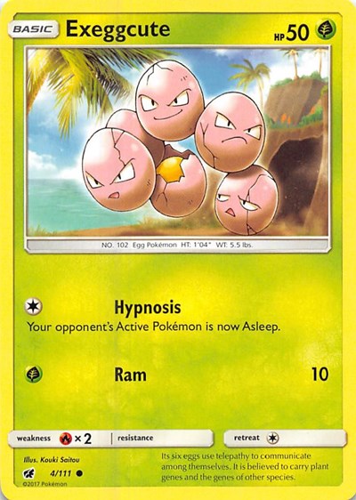 Exeggcute [SM - Crimson Invasion]