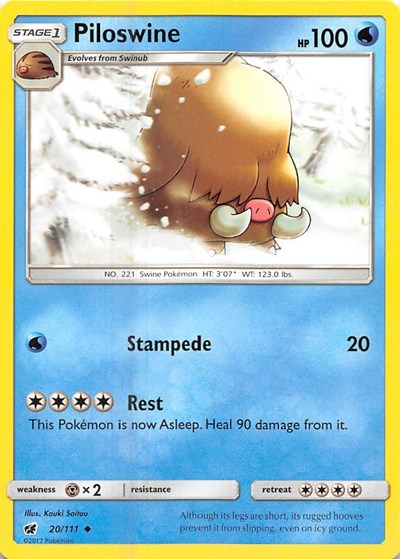 Piloswine [SM - Crimson Invasion]