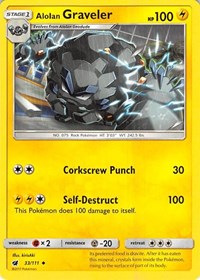Alolan Graveler [SM - Crimson Invasion]