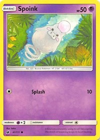 Spoink [SM - Crimson Invasion]