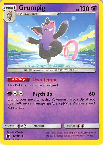 Grumpig [SM - Crimson Invasion]