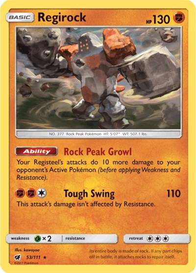 Regirock [SM - Crimson Invasion]