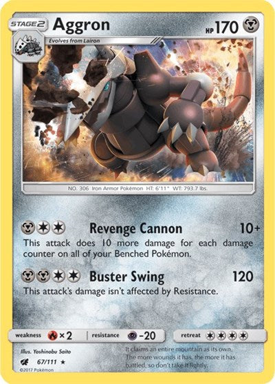 Aggron [SM - Crimson Invasion]
