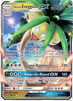 Alolan Exeggutor GX [SM - Crimson Invasion]