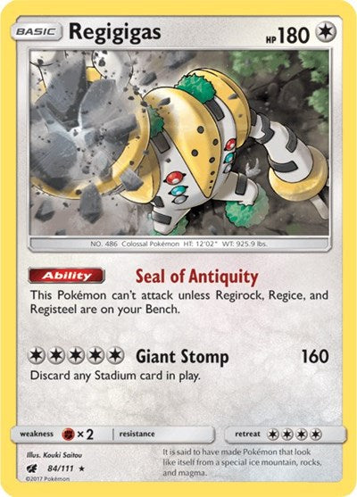 Regigigas [SM - Crimson Invasion]