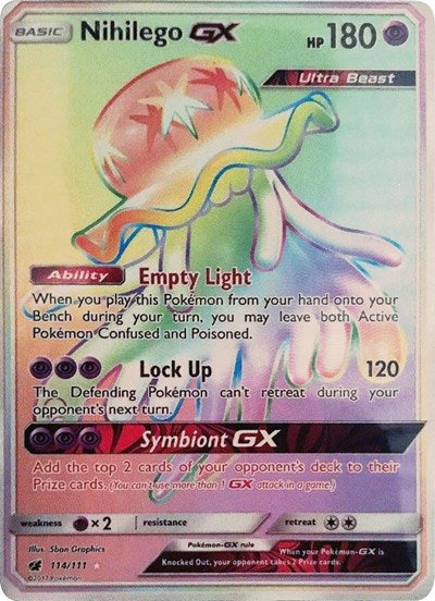 Nihilego GX (Secret) [SM - Crimson Invasion]