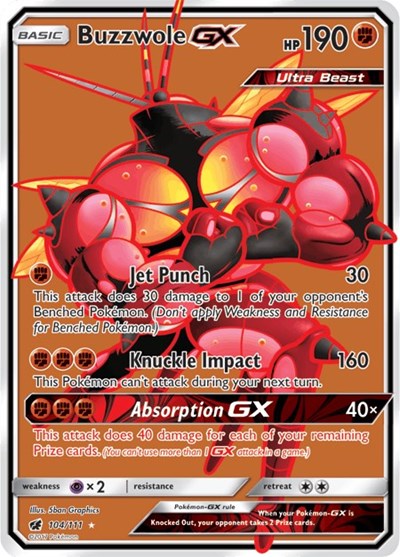 Buzzwole GX (Full Art) [SM - Crimson Invasion]