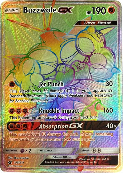 Buzzwole GX (Secret) [SM - Crimson Invasion]