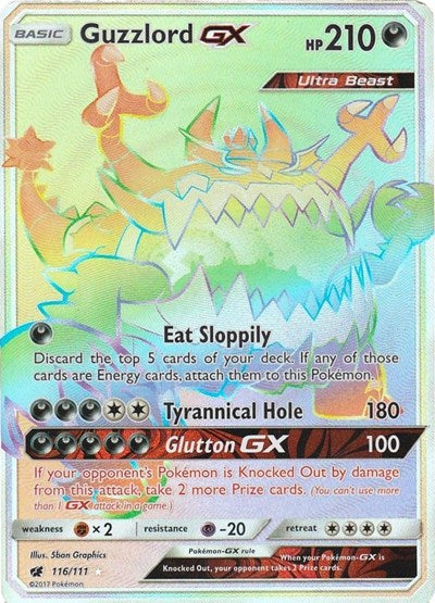 Guzzlord GX (Secret) [SM - Crimson Invasion]