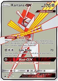 Kartana GX (Full Art) [SM - Crimson Invasion]