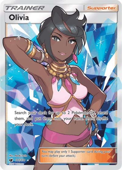 Olivia (Full Art) [SM - Crimson Invasion]