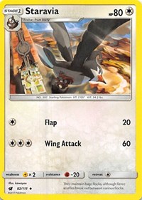 Staravia [SM - Crimson Invasion]