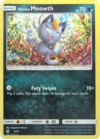 Alolan Meowth [McDonald's Promos 2017]