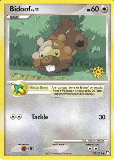 Bidoof [Countdown Calendar Promos]