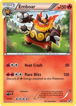 Emboar - 19/114 [Deck Exclusives]