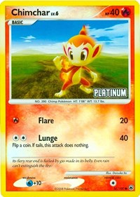 Chimchar (Platinum) [Burger King Promos]