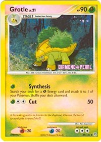 Grotle (Diamond &amp; Pearl) [Burger King Promos]