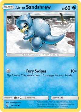 Alolan Sandshrew [SM - Ultra Prism]