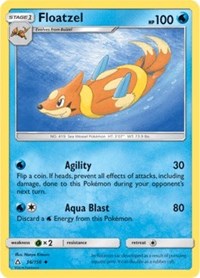 Floatzel [SM - Ultra Prism]