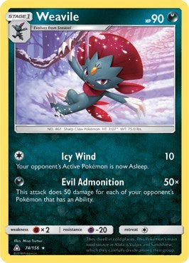 Weavile [SM - Ultra Prism]