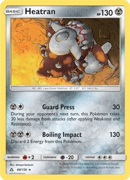Heatran (Prerelease Kit Exclusive) [Deck Exclusives]