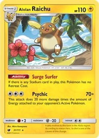 Alolan Raichu (SM Crimson Invasion) [Deck Exclusives]